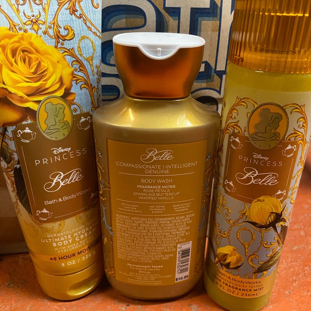 Bath & Body Works Princess Belle Body Wash, Body Cream & Mist Set - Picture 2 of 2